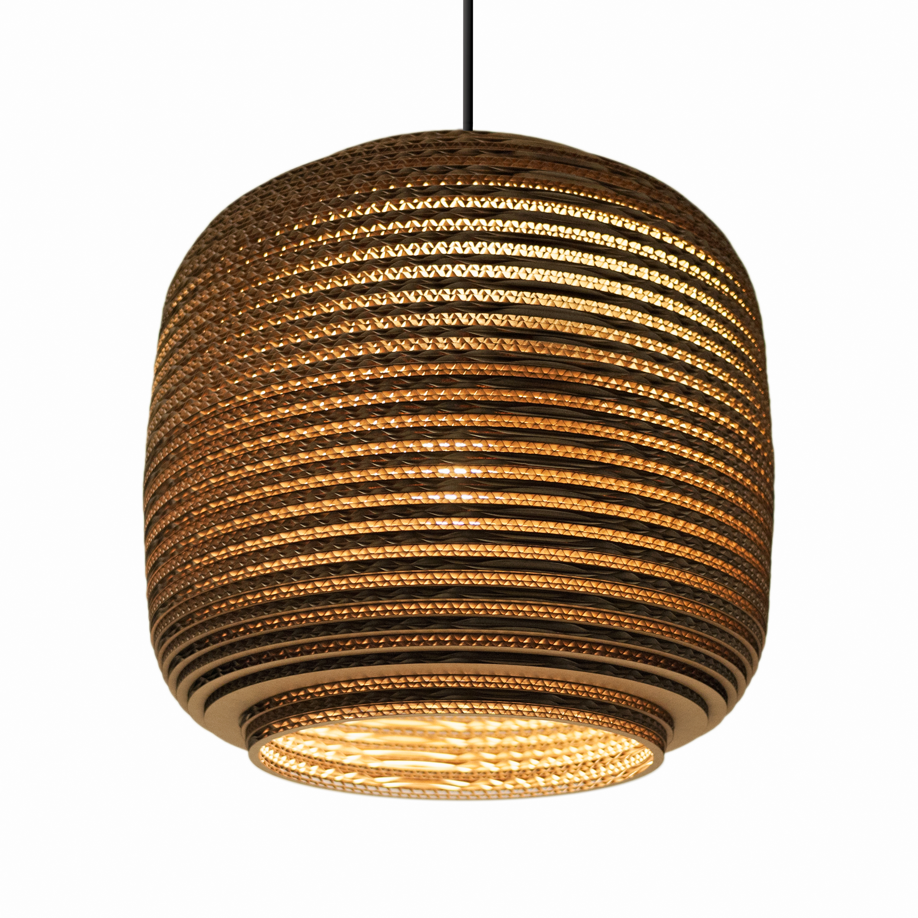 Scraplights Ausi Natural Pendant Light by Graypants Pendant Lamps